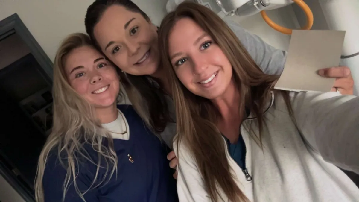 Our dental team together